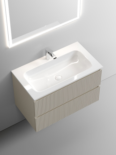 Тумба под раковину Sancos SNOB T SNT80CE 79х44,5х50 настенная - фото 5